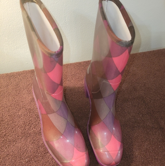 Emilio Pucci Shoes - Emilio Pucci Rain Boot